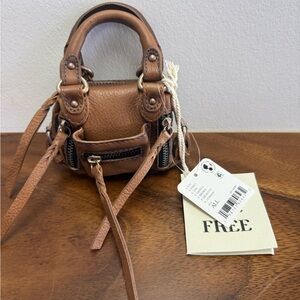 Free People Tan Mini Bag